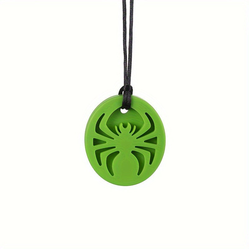 SOSKYGELO Spider Chew Necklaces: Fun and Safe Chew Toys for Kids, Perfect for Teething and Chewing