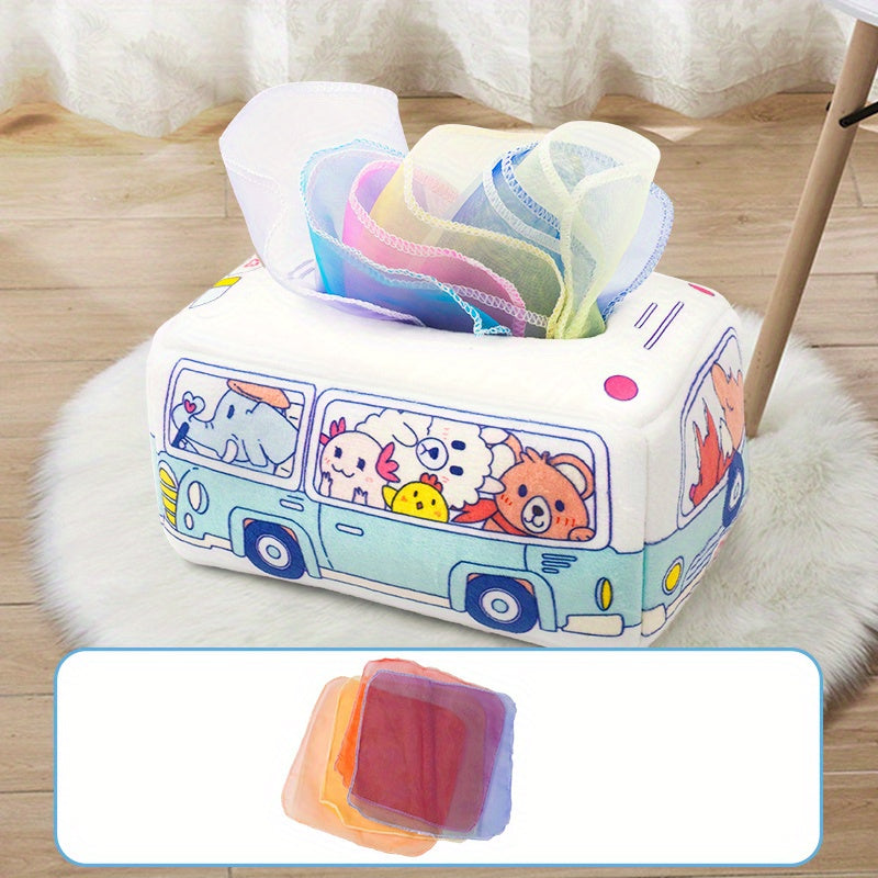 Introducing Baby's Magic Tissue Box: An Innovative Educational Toy for Sensory Exploration and fine motor skill development - Ideal for Children's Play and Learning! The Perfect Gift for Christmas and Halloween!