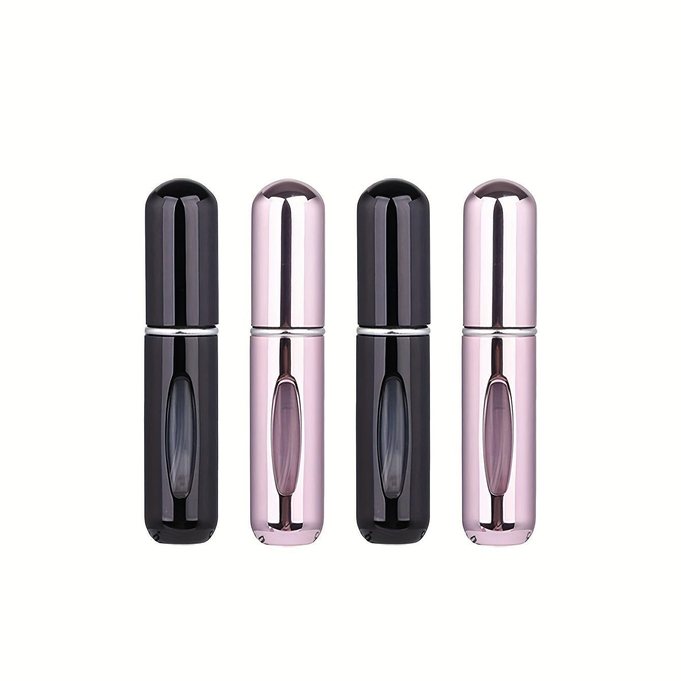 Refillable atomized perfume bottle ideal for travel and outings (5ml), suitable for men and women, makes a great gift.