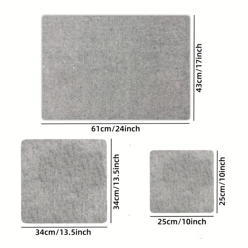 Ushbu portativ jun press mato to'qish va tikish uchun mukammal. Uning o'lchami 25.4x0.0sm / 34.29x34.29sm va u dazmol qilish uchun felt materialidan tayyorlangan. Elektr energiyasi talab qilinmaydi, bu esa uni qo'l san'atlari uchun ideal qiladi.