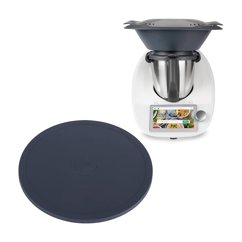 Silicone food cover for Thermomix TM31, TM5, and TM6. Easy to clean kitchen accessory with sealable fermentation lid. Food contact safe.