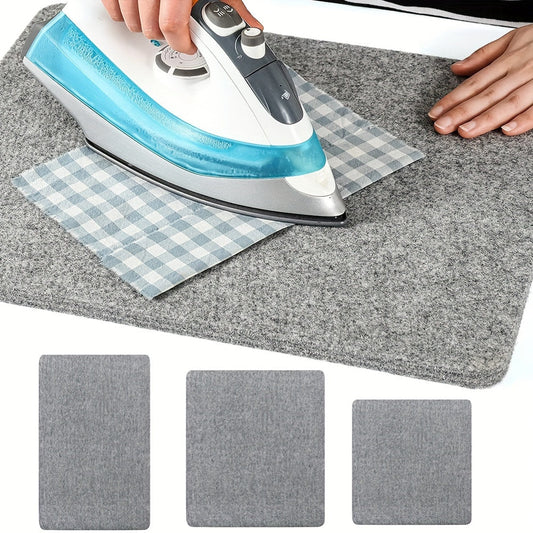 1 piece Wool Felt Ironing Pad - Heat-resistant, Non-electric Ironing Board Cover