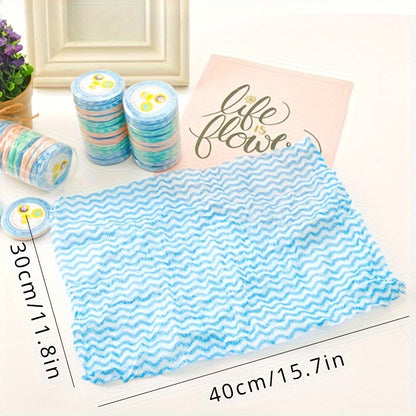 10 pieces of 100% cotton compressed washcloths with a lightweight, woven towel set featuring a polka dot design, character theme. Portable and quick expandable oblong shape for travel and home use.