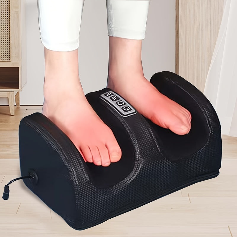 Shiatsu foot massager promotes circulation and relaxation, with heat feature. Ideal gift for both men and women on Father's Day or Mother's Day.