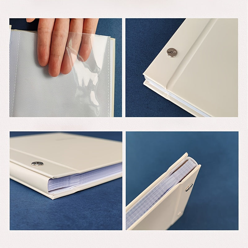 Commemorative Photo Album: This mini album can hold 15.24 cm of photos and features an exquisite design, perfect for creating commemorative, desktop, wedding, or birthday gift albums. Additionally, it can be used for storing painting cards.