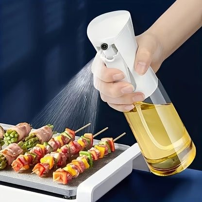 [Top Pick] 2-in-1 Olive Oil Sprayer and Dispenser, Durable Plastic Spray Bottle for Cooking and Storing - No Leaks