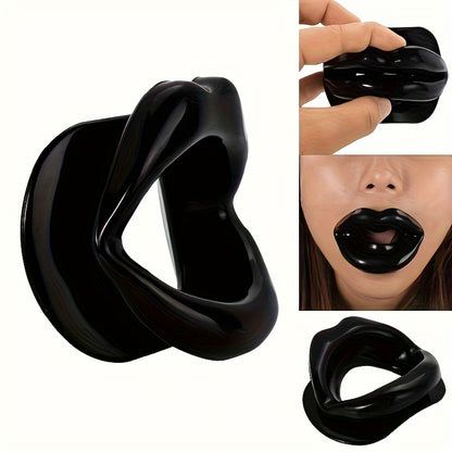 Silicone Lip Corrector and Oral Smile Trainer for Women, Portable Facial Training Tool.