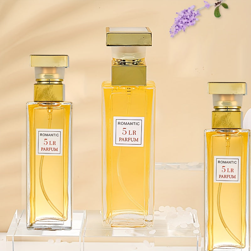 Rose & Amber Citrus perfume with floral and citrus notes in a 50ml Eau De Parfum, perfect for work, travel, and gifting. Ideal women's fragrance in a luxury glass perfume bottle.