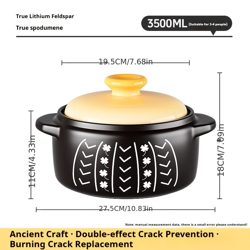 The Ceramic Pumpkin-Shaped Large Saucepan is both dishwasher safe and versatile, making it perfect for a variety of dishes such as soups, fondue, noodles, pasta, and seafood soup. This kitchen essential can also be used with kitchen utensils, gadgets