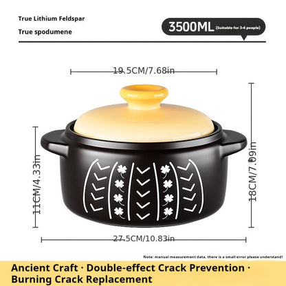 The Ceramic Pumpkin-Shaped Large Saucepan is both dishwasher safe and versatile, making it perfect for a variety of dishes such as soups, fondue, noodles, pasta, and seafood soup. This kitchen essential can also be used with kitchen utensils, gadgets