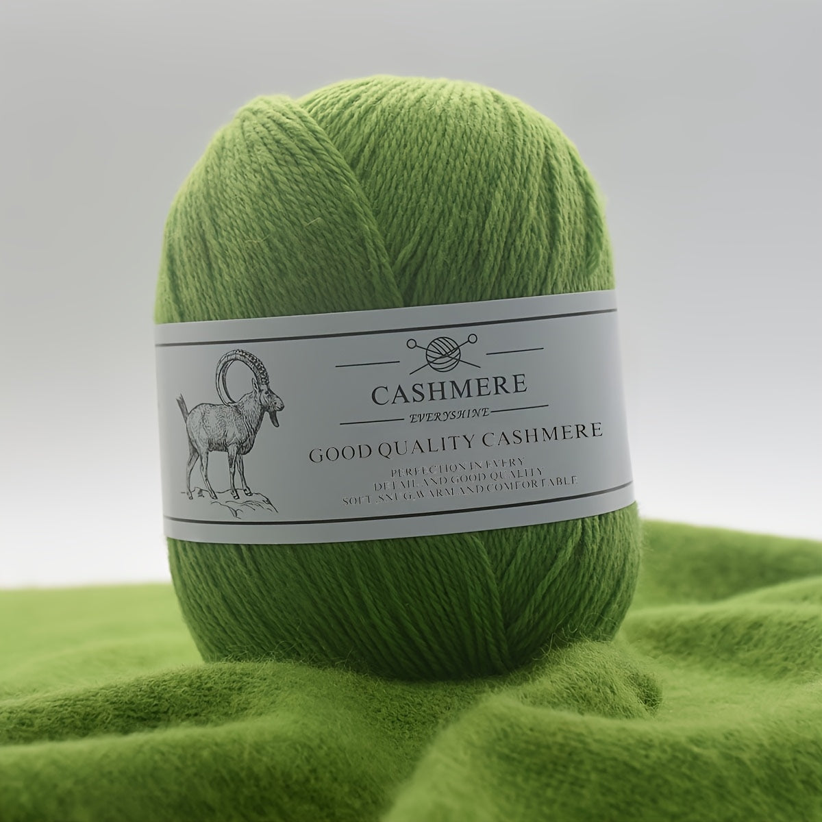 6-Pack Luxurious Cashmere Yarn for Knitting and Crocheting - Soft, Warm, Durable 80% Cashmere 20% Acrylic Blend - Perfect for Sweaters, Pants, Gloves, Hats, and DIY Crafts - 1.76oz Each