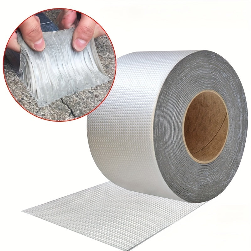 Multi-purpose waterproof sealing tape for roofs, pipes, and tiles.