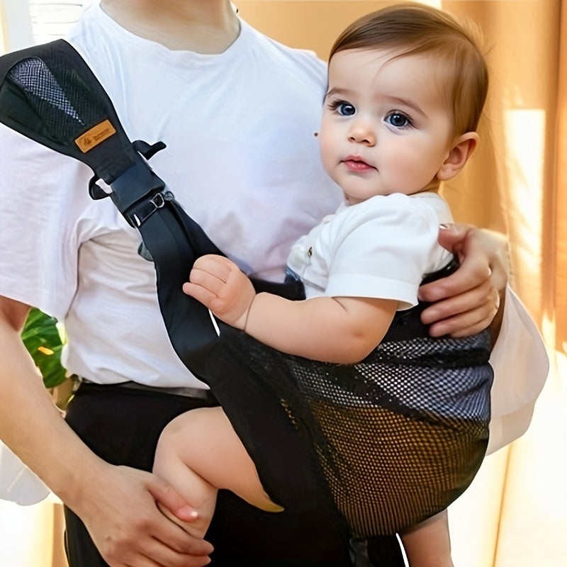 Versatile Mesh Baby Carrier - Lightweight, Front-Facing Sling for Travel & Easy Mobility