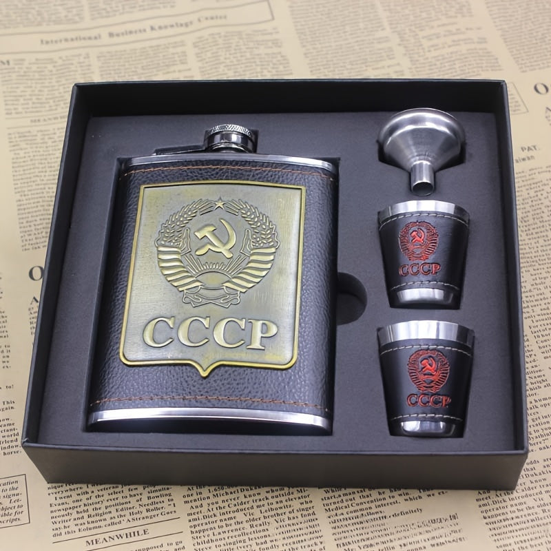 Zamonaviy va qulay: Premium 8oz zanglamas po'latdan yasalgan flask to'plami 2 ta piyola bilan - Tashqi faoliyatlar uchun ideal, ajoyib bayram sovg'asi g'oyasi