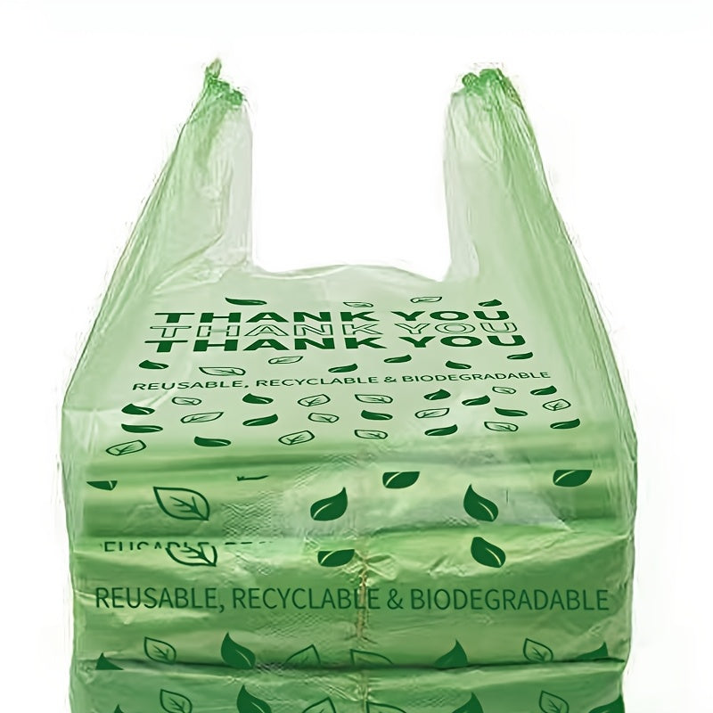 Set of 100 Long-lasting Plastic Bags - Ideal for Groceries, Fruits, and Vegetables - Perfect for Both Retail and Home