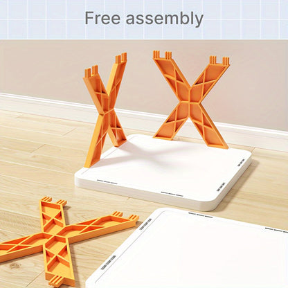 A Convenient Multi-Layer Shoe Rack with Space-Saving Foldable Design - Simple Assembly, Suitable for Any Room