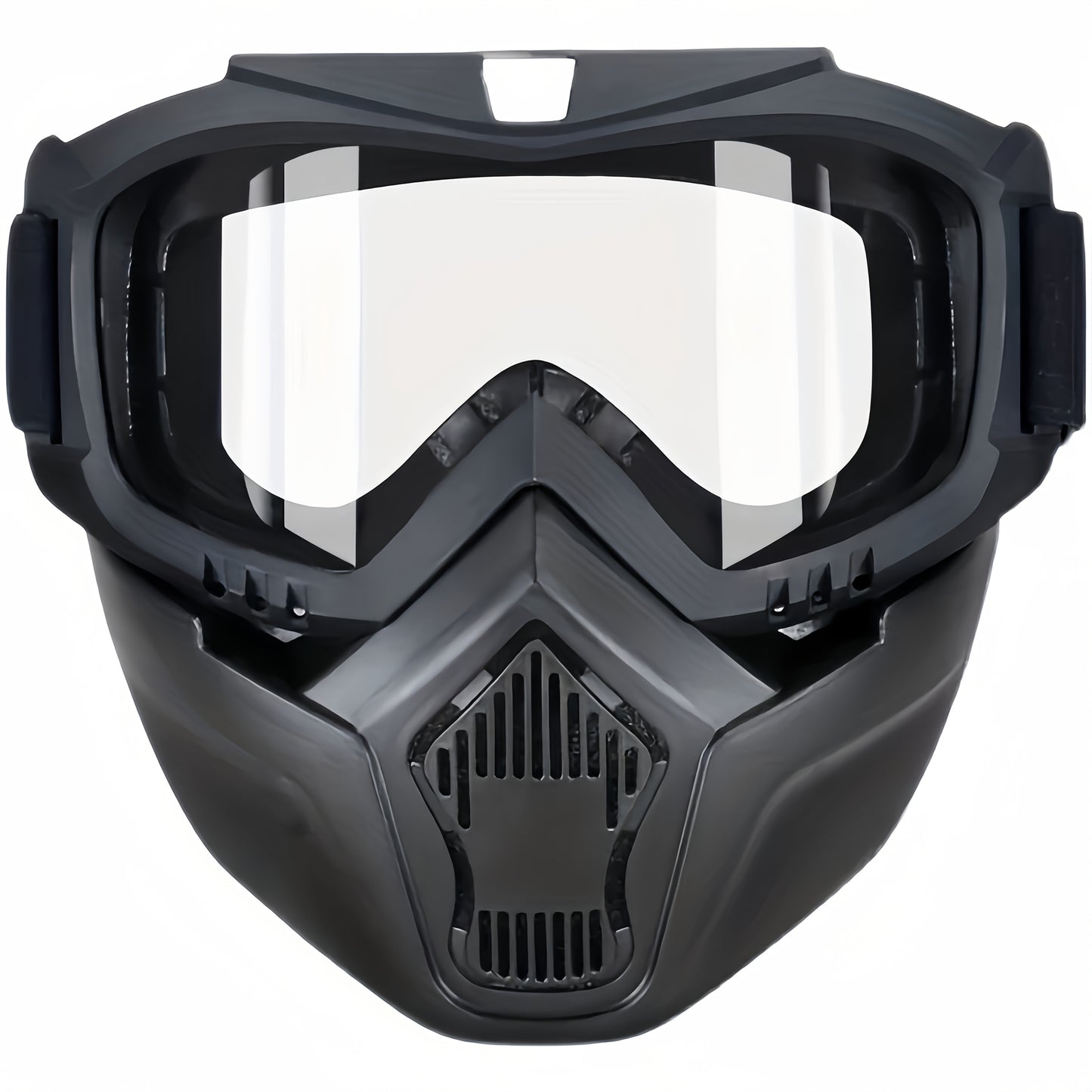 Full-Face HD Mask in 4 colors - Multifunctional, windproof, with adjustable straps. Ideal for outdoor sports, cycling, and industrial use.