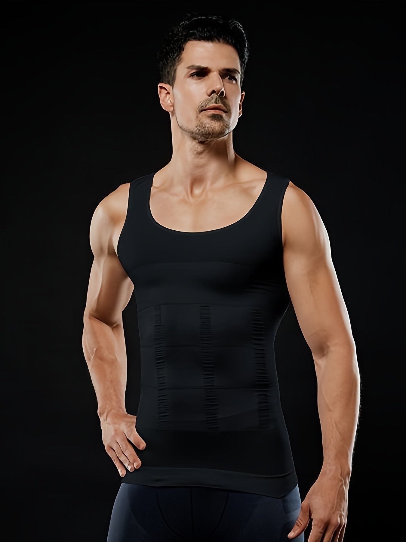 Men's slimming vest, compression tank top