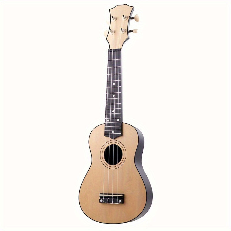 21-inch Soprano Ukulele for Women: Improved sound quality with curved backboard design!