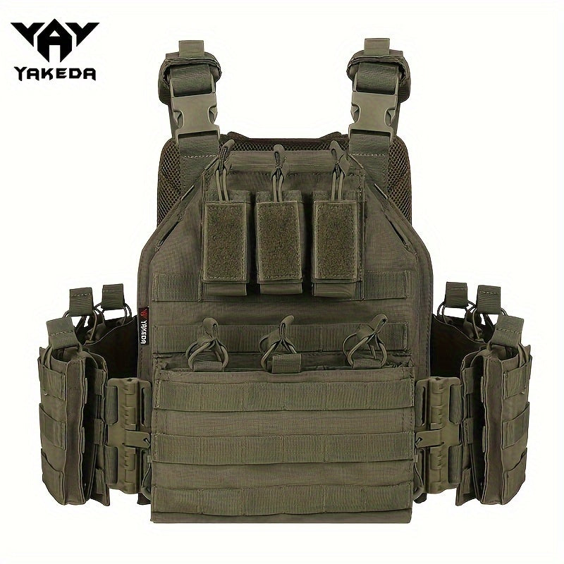 BOMTURN Outdoor Training Vest for Men with Quick Release Molle Design