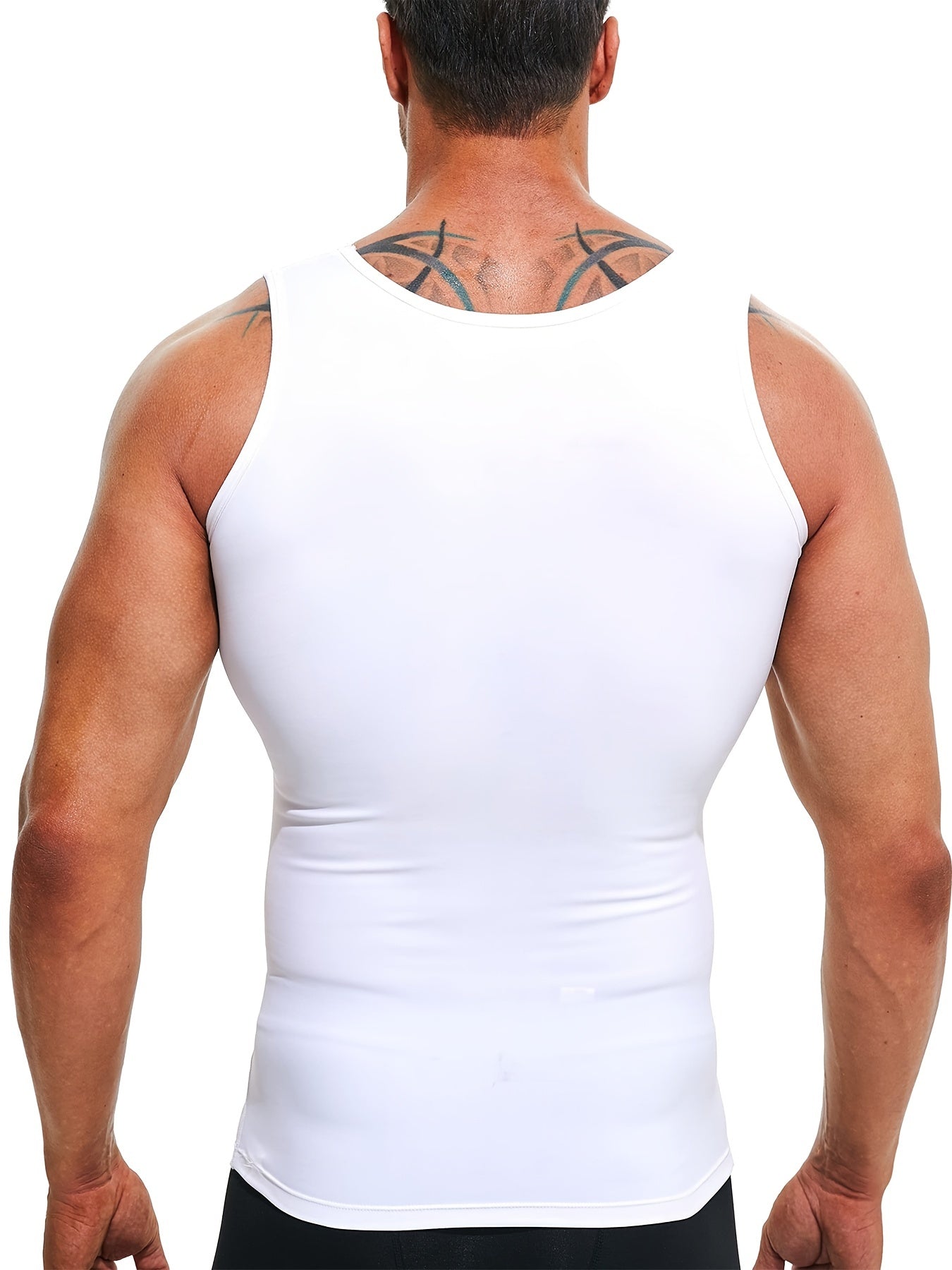 Men's Compression Sweat Vest for Workout Slimming