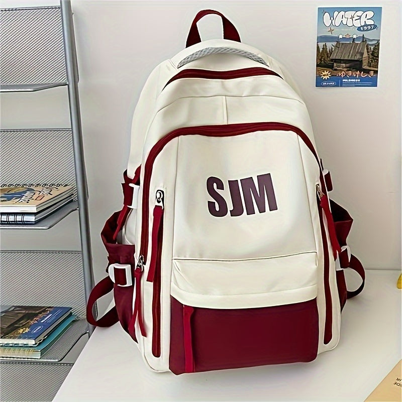 Stylish and durable travel backpack ideal for campus use.