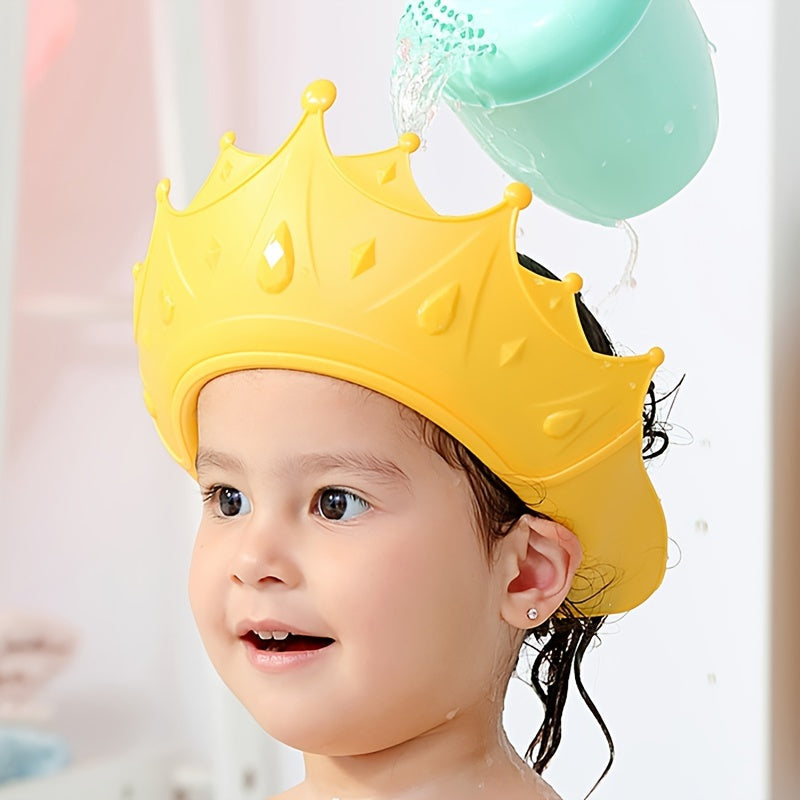 Protect your baby's eyes and ears with this artifact Baby Shampoo Shower Cap. This waterproof cap is suitable for girls and boys and comes in various color options, making it a perfect gift for Christmas, Halloween, or Thanksgiving Day.