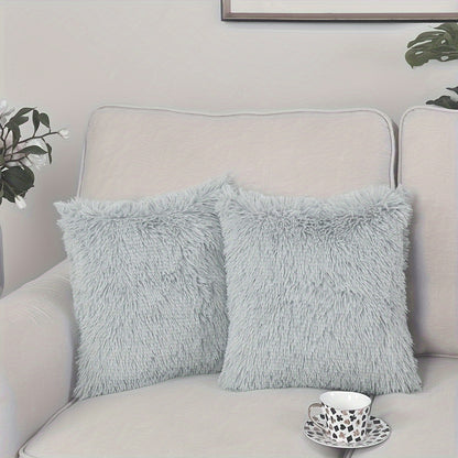 Soft plush pillowcase for comfortable sleep and home décor.