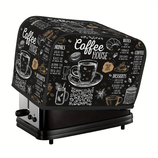 Protect your coffee patterned bread maker with this dustproof cover. Available in a set of 1 or 2, these small appliance covers prevent fingerprints and enhance kitchen decor. Upgrade your kitchen with the ZSCFBJM Bread Maker Cover.