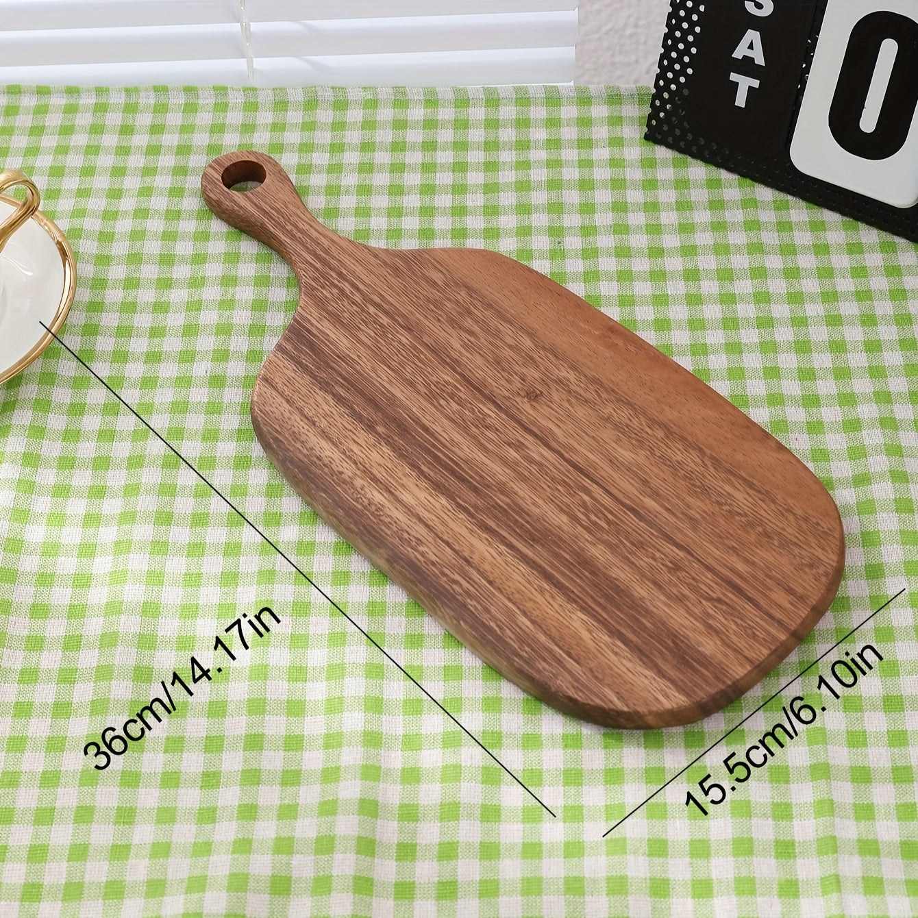 Set of Bread Board and Cheese Tray made from Acacia Wood suitable for Food Contact