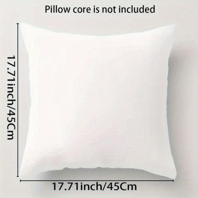 Easter Hot Sale Sleeping Bunny Polyester Pillowcase: Perfect for Holiday and Home Decor, 45.72x45.72cm Without Core.