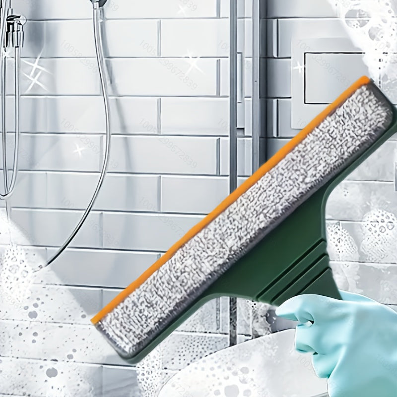 This special squeegee is designed for home use and is ideal for cleaning windows in high-rise buildings. Its double-sided scraping feature makes it perfect for tackling those hard-to-reach windows.