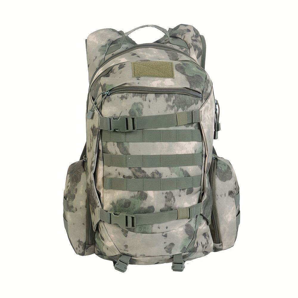 Large capacity shoulder bag for outdoor camping and hiking.