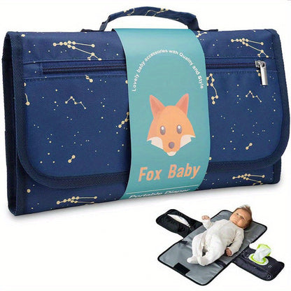 Travel in Style with our Convenient Portable Baby Diaper Changer Pad - Multifunctional, Foldable, and Ideal for On-the-Go Parents!