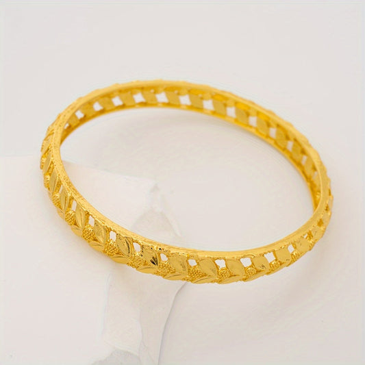 4 ta Vintage va Zamonaviy Alloy Bangle Bilaguzuklar to'plami - Har kuni, Maxsus Tadbirlar va Bayramlar uchun Ideal