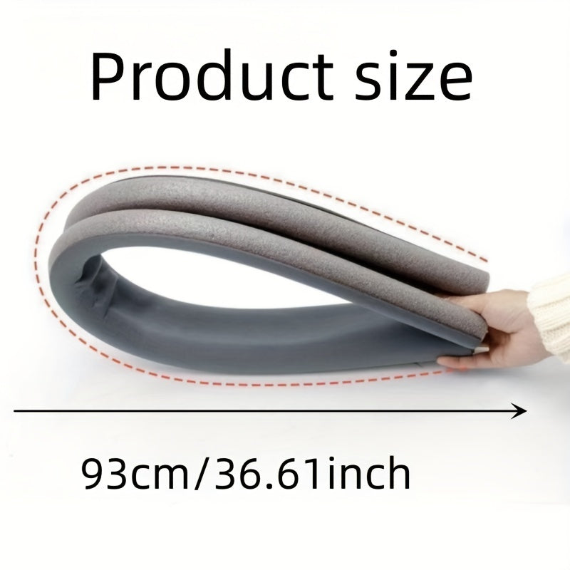 Windproof door seam sealing strip for bedroom doors, 93cm long, waterproof, insect-proof, and soundproof.