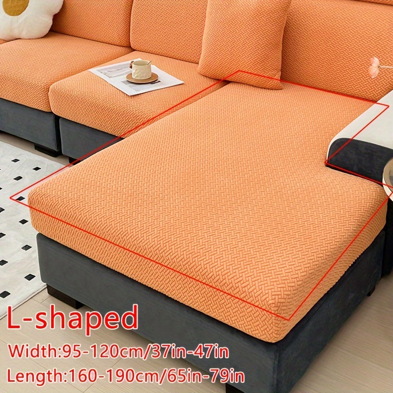 Elastic Sofa Slipcover protects from scratches and dust, fits all seasons and rooms, and enhances home decor.