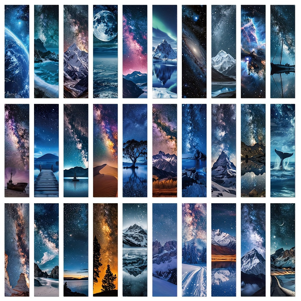 30 Starry Sky Bookmarks by GUTBD