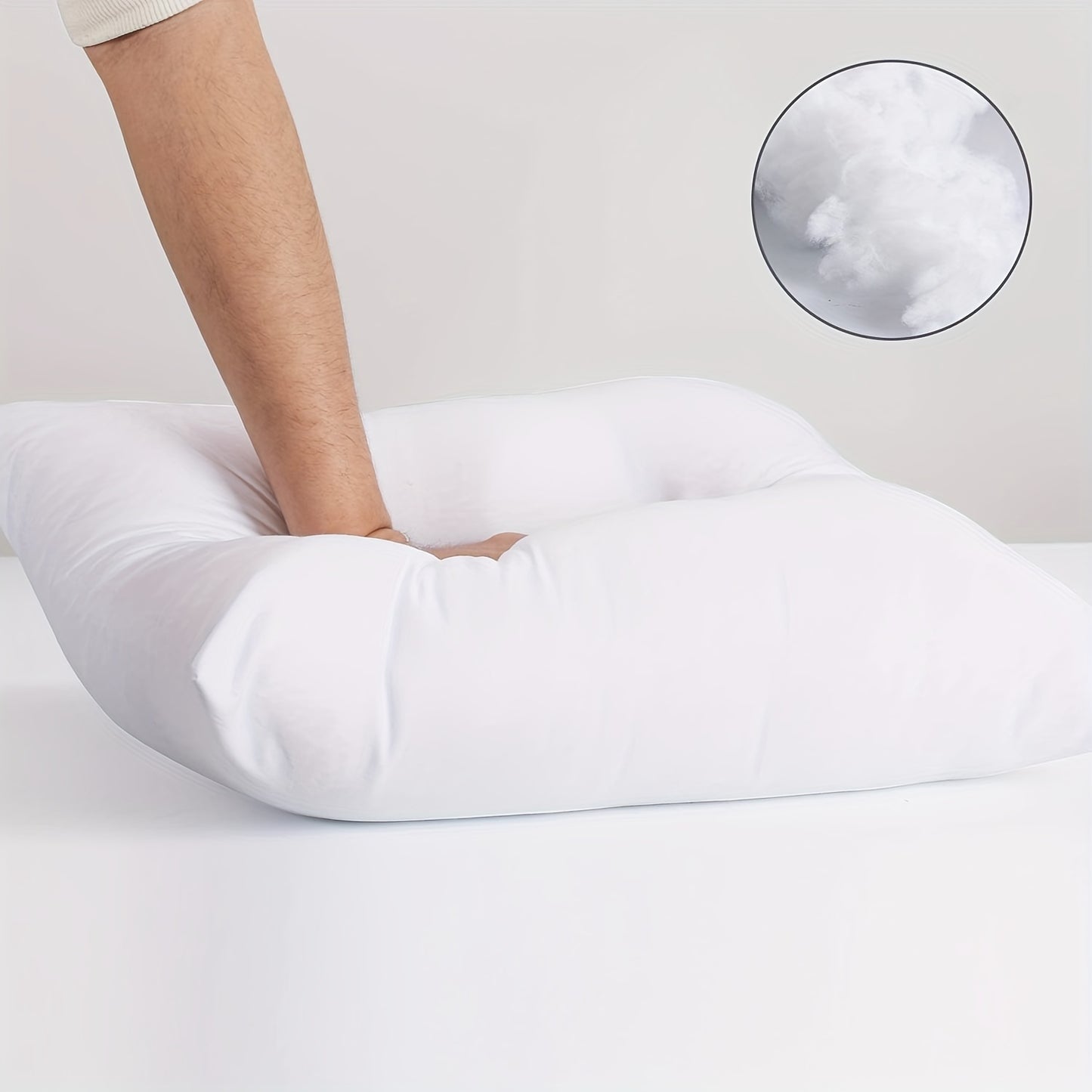 Waterproof pillow cushions with soft polyester microfiber, suitable for outdoor use. Durable, plump, and machine washable with zip closure. Available in 18x18 and 50.8x50.8 cm sizes.