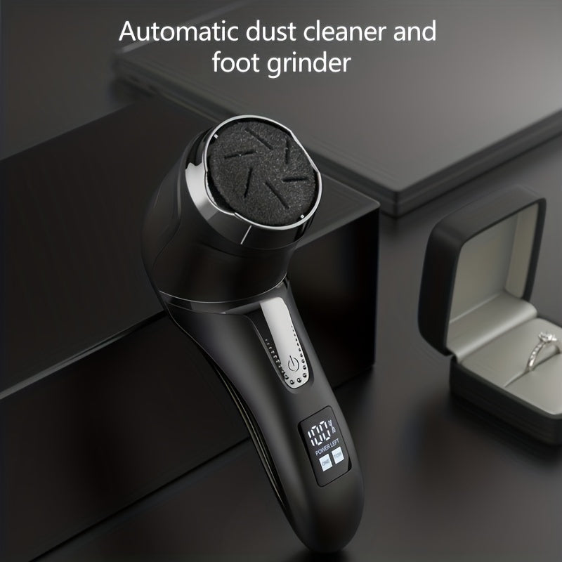 Rechargeable foot callus remover for professional foot care - perfect gift for dry, hard skin.