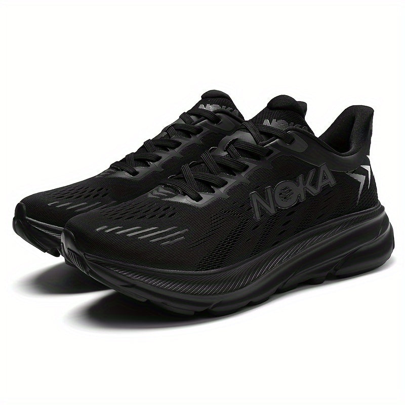 Men's fashion sports sneakers, comfortable athletic shoes with fabric upper and MD sole, ideal for off-road trails. Stylish, durable, and lightweight.