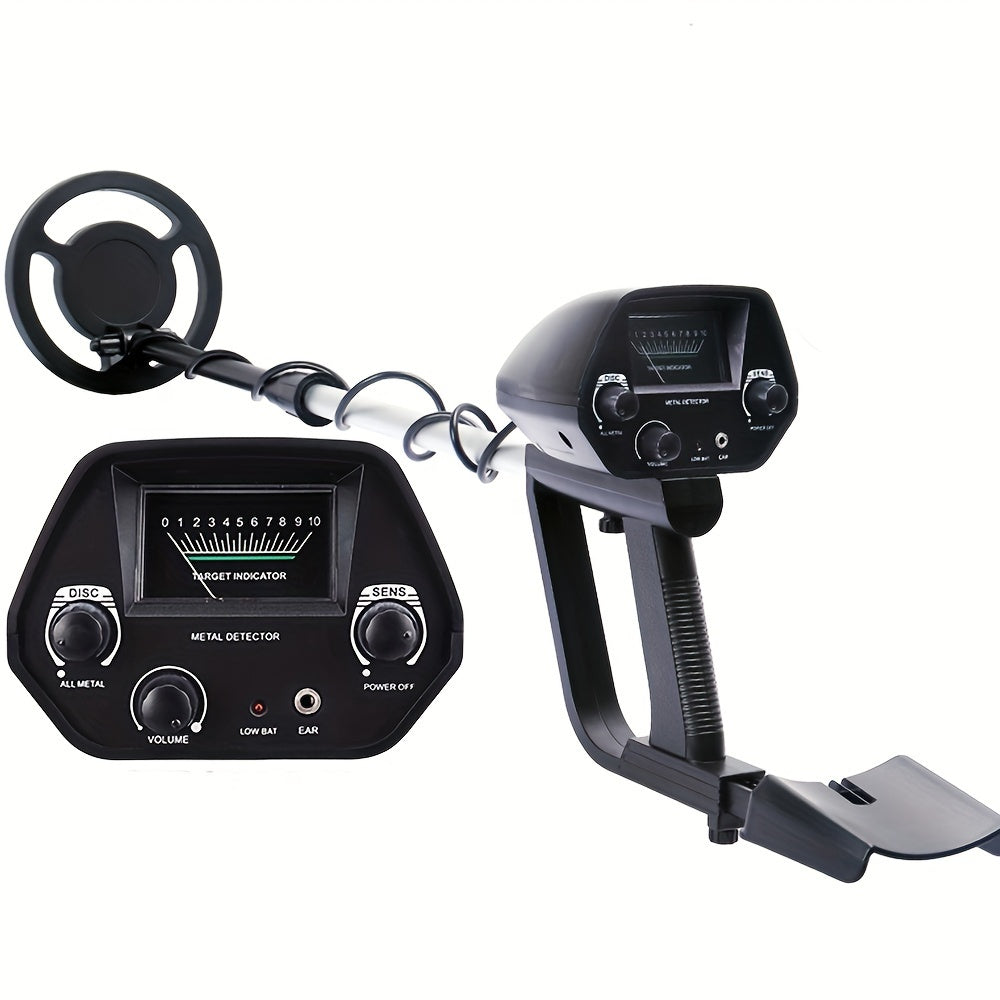 The GTX4030 Underground Metal Detector detects copper and iron coins with high precision. It is portable, easy to operate, and suitable for adults. Batteries are not included.