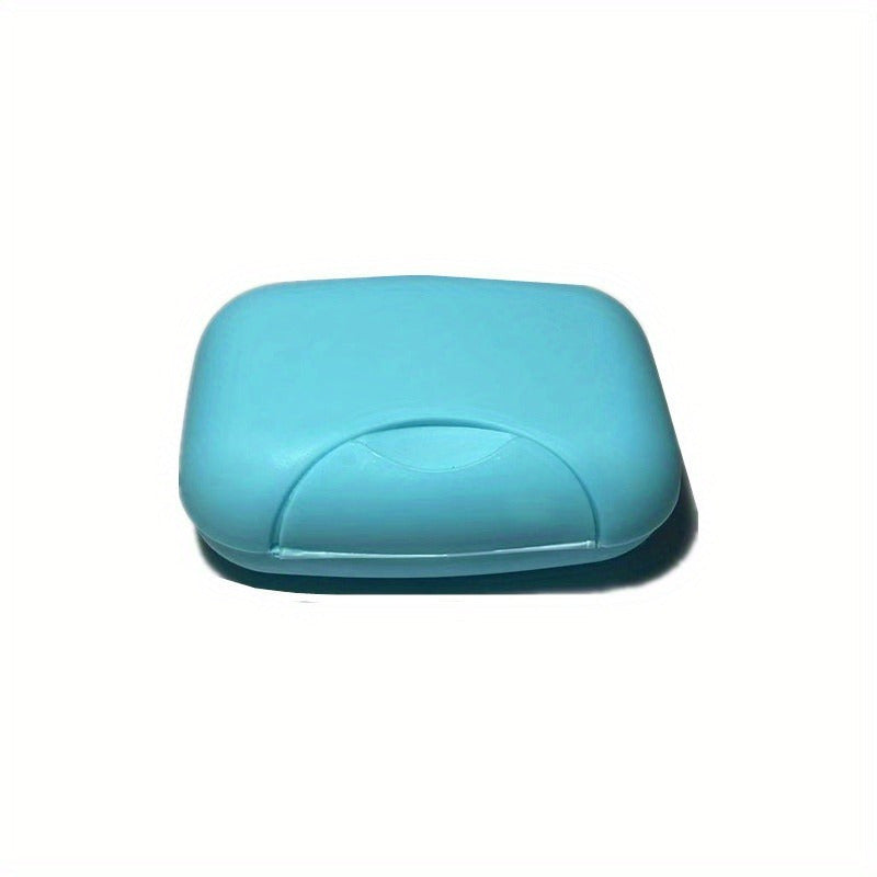 Get 2 Portable Travel Soap Dishes - Sturdy, Water-resistant Case with Locking Mechanism to Keep Soaps Safe and Dry while Traveling