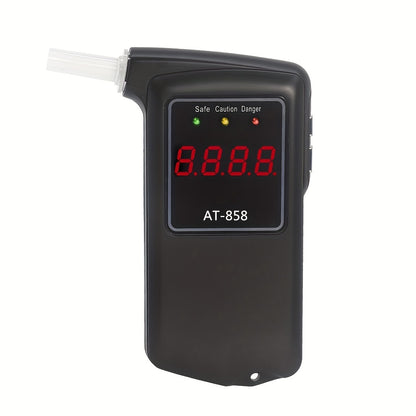 1 Set High Precision Digital Breath Alcohol Tester with 10 Free Blowing Nozzles