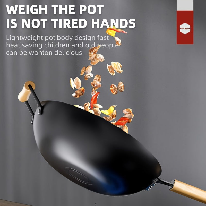 Versatile Frying Pan from China: Ideal for Gas and Induction Stoves, Non-Stick Surface for Easy Cleaning, Comfortable Ergonomic Handle, Must-Have Kitchen Cookware for Home Cooking Essentials