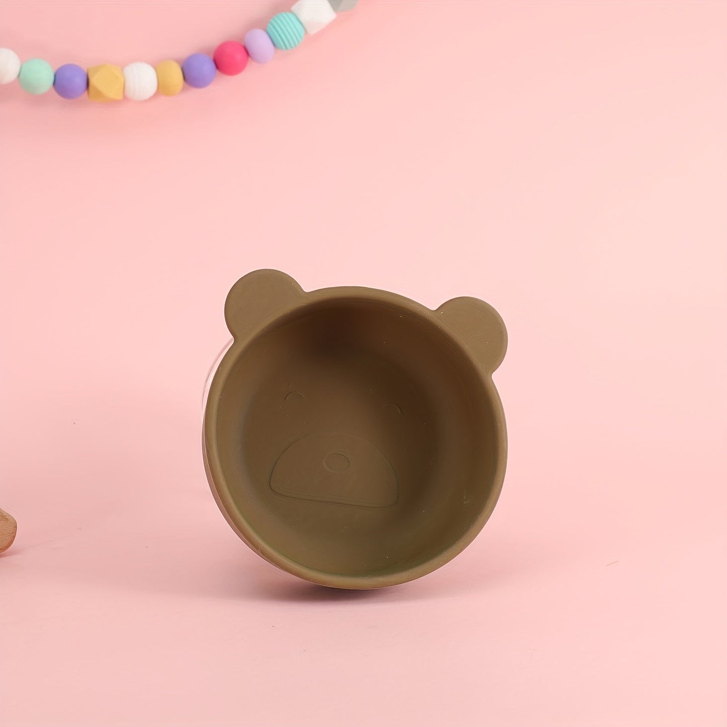 Adorable Silicone Baby Food Bowl Without BPA - Ideal for Feeding and Tableware!