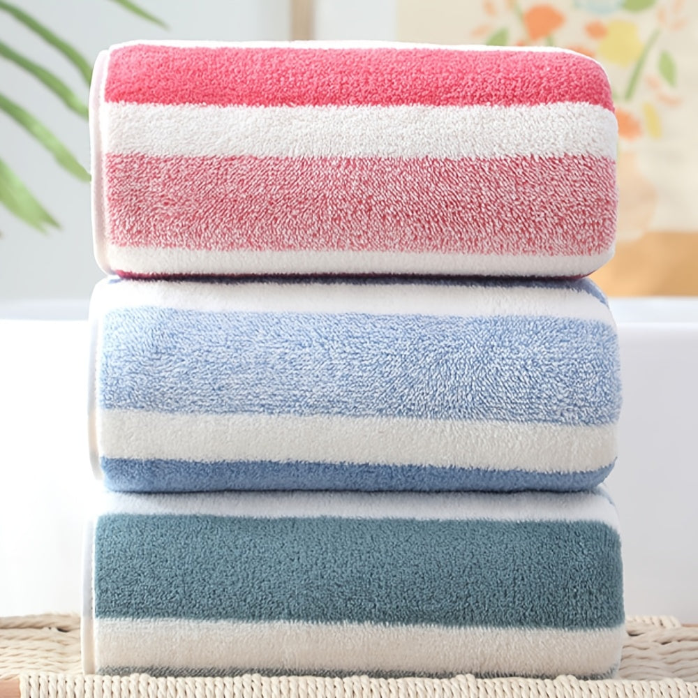 1/2 pack of 68.58 x 137.16 cm microfiber bath towel set. Ultra soft, highly absorbent, lightweight, and quick drying. Perfect for body, sport, yoga, spa, and fitness.