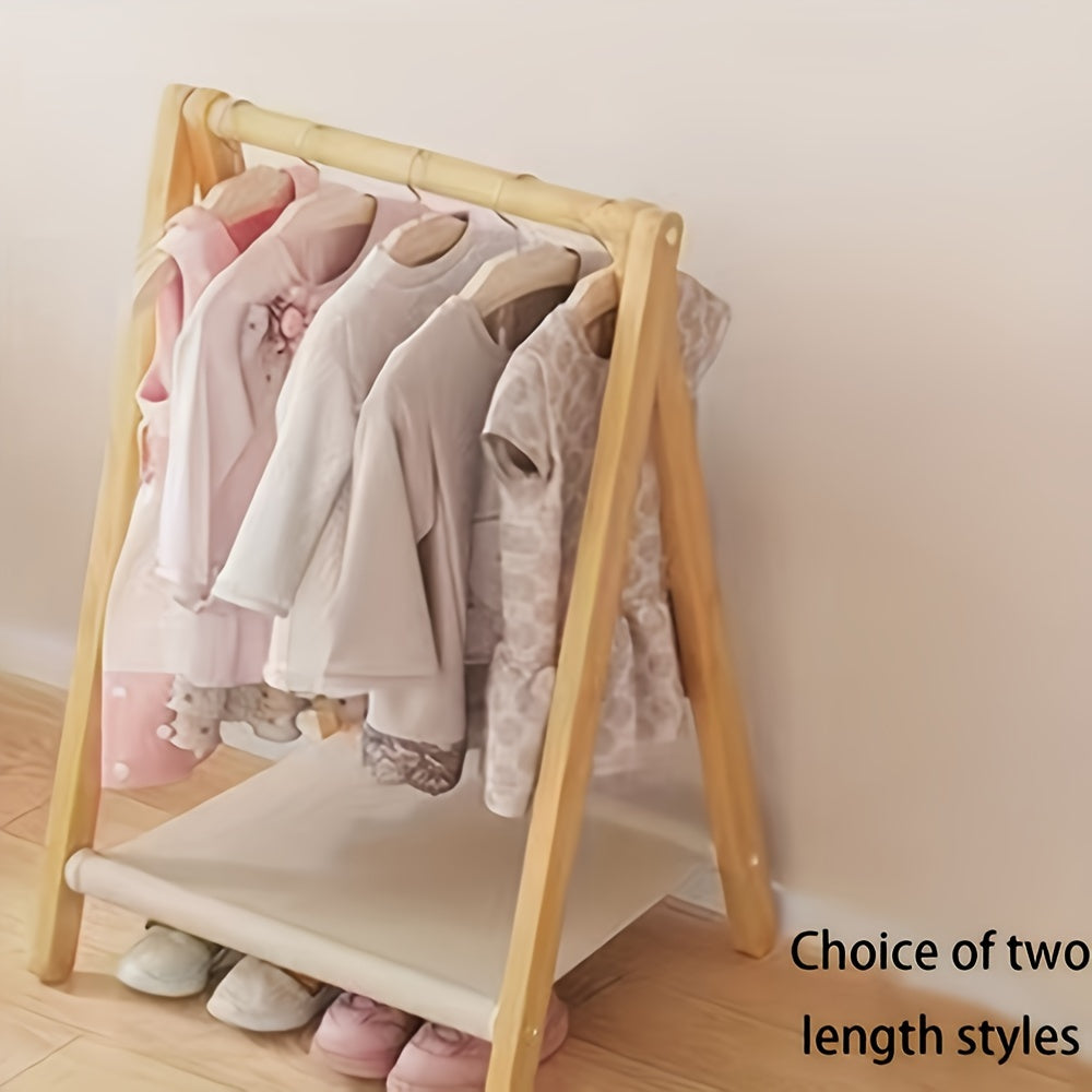 Wholesale Simple Coat Rack for Bedroom, Living Room, Balcony - Foldable Hanger Indoor Floor Clothes Organizer