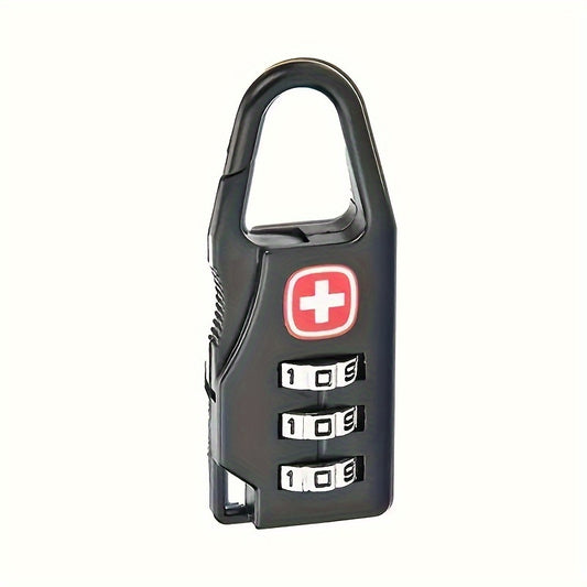 Travel Sentry Approved Mini Padlocks, Metal 3-Digit Password Locks for Luggage, Backpacks, Suitcases - Secure and easy to use travel accessory.