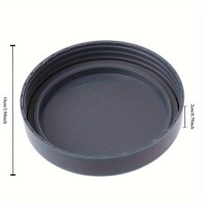 Replacement Lids for NutriBullet 600W/900W - Made of Strong Gray ABS Plastic, Seal in Freshness with Gaskets